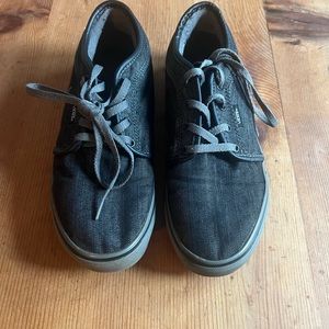 Grey Vans youth size 4.5